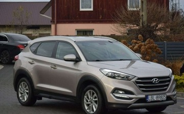 Hyundai Tucson III SUV 1.7 CRDi 141KM 2017 Hyundai Tucson 1.7D Automat Navi Kamera 2017r 137 Tys Km Sprowadzony