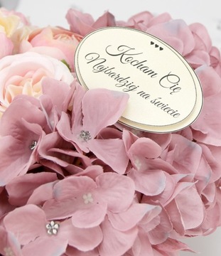 Букет LUX black Flower Box МИКС розовых цветов