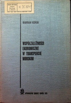 Współzależności ekonomiczne w transporcie