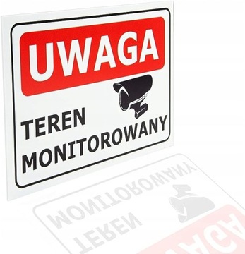 UWAGA TEREN OBIEKT MONITOROWANY