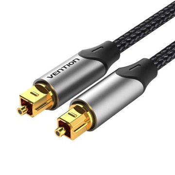 Vention Kabel Przewód Audio Toslink Optyczny Optical SPDIF Digital OPT 1m