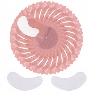 100шт НАКЛАДКИ С АЛОЭ ДЛЯ НАРАЩИВАНИЯ РЕСНИЦ