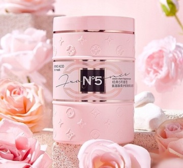 АМИНОКИСЛОТНАЯ РАЗГЛАЖИВАЮЩАЯ МАСКА ДЛЯ ВОЛОС - ПАРФЮМИРОВАННАЯ № 5.