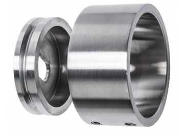 Mocowanie poręczy Fi 42 blacha INOX 304 Polysk