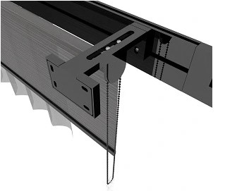 Карниз системы TOP LINE - МАТОВЫЙ ЧЕРНЫЙ - 300 см