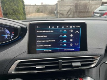 Peugeot 3008 I Crossover Facelifting 1.6 BlueHDi 120KM 2016 Peugeot 3008 1.6 diesel 120 KM 6 biegow zarej w PL zadbany zamiana, zdjęcie 13