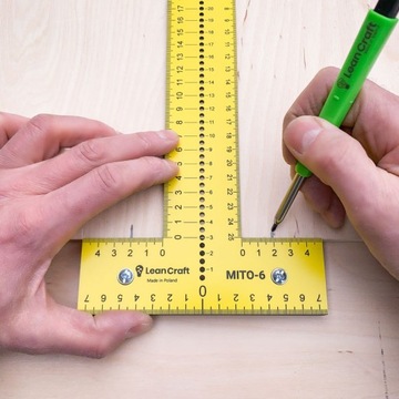 Многофункциональный разметочный упор, линейка МИТО-6А 250 мм.