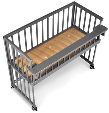 KLUPŚ Дополнительная кровать PICCOLINO 90X40 графит