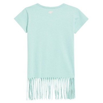 ФУТБОЛКА ДЛЯ ДЕВОЧЕК 4F СПОРТИВНАЯ ФУТБОЛКА