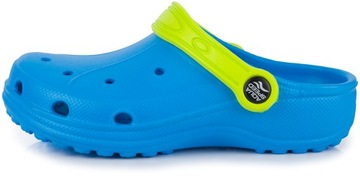 Klapki kroksy chodaki dziecięce AQUA SPEED na basen chłopięce dziewczęce 34