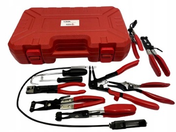 ЩИПЦЫ ДЛЯ ЛЕНТЫ, КРЫШКИ С КАБЕЛЕМ, НАБОР 9 ШТ.