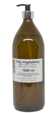 МАСЛО СЛАДКОГО МИНДАЛЬЯ ДЛЯ ТЕЛА 1 ЛИТР + БЕСПЛАТНО