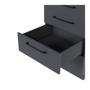 Szuflada REJS ULTRA BOX średnia H 167 L 500 grafit