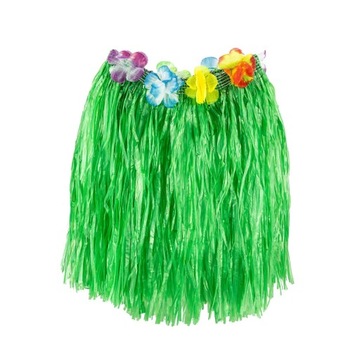 Spódnica Hawajska Zielona 40cm Aloha Hawaii Party