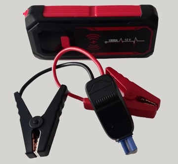 Стартер BOOSTER 1500A 16000 мАч PowerBank LCD Qi