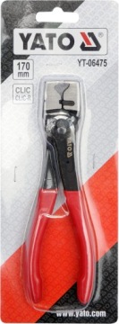 ЩИПЦЫ YATO 170 мм ДЛЯ КЛИПОВ CLIC И CLIC R