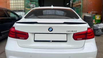 Spoiler lotka klapy BMW F30 M4 Style Czarny Połysk