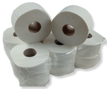 Туалетная бумага JUMBO 100м целлюлоза 12 рулонов