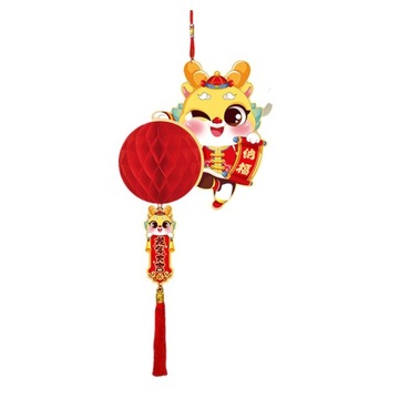Китайский красный фонарь, подвеска, прочная декоративная новинка, подвесной стиль B
