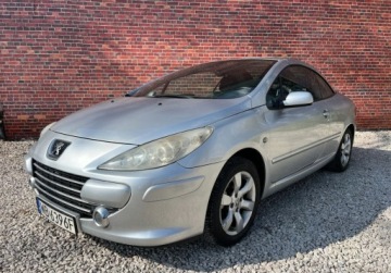Peugeot 307 II 2006 Peugeot 307 Cabrio Klima Alu Warszawa 1.6 Benzyna 120KM, zdjęcie 1