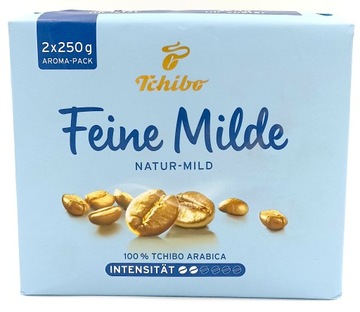 Tchibo Feine Milde łagodna kawa mielona 2x250g