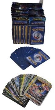 Коллекционный набор из 100 карточек Pokemon Cards в подарочных пакетах