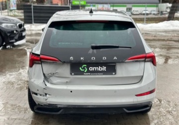 Skoda Scala Hatchback 1.0 TSI 115KM 2019 Skoda Scala 1.0TSI 116KM 2019r. Style DSG Salon Polska F-Vat 23 Benzyna, zdjęcie 5