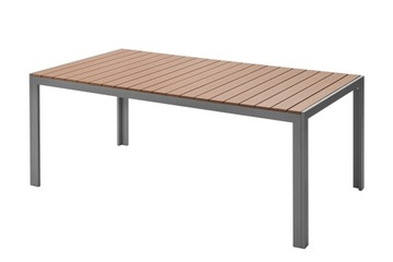 STÓŁ KOMPOZYT TARASOWY DREWNO POLYWOOD TARAS 200