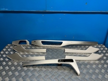 AUDI A4 B9 LISTWY DEKORY ALUMINIOWE KOMPLET