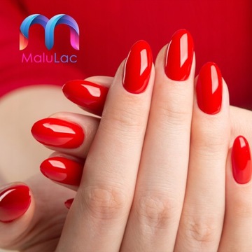 Zestaw hybrydowy 5x lakier MaluLac LAMPA BAZA TOP