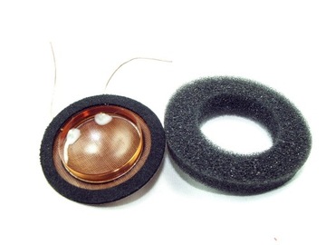 КАТУШКА ДЛЯ ЛАМПОВЫХ ДИНАМИКОВ ЖЕЛТАЯ 80W 8R