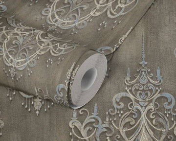 tapeta ścienna ornament ekskluzywna do salonu
