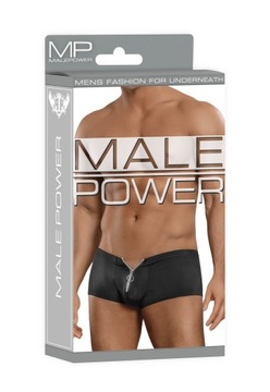 ZIPPER SHORT BLACK SMALL/MEDIUM MALE-POWER