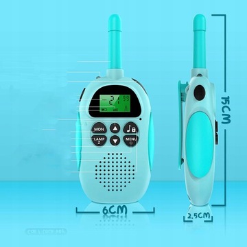WALKIE TALKIE DLA DZIECI KRÓTKOFALÓWKA ŁOKI TOKI