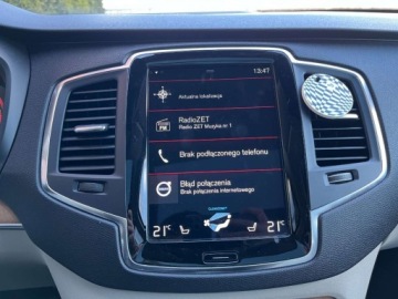 Volvo XC90 II 2021 Volvo XC 90 2.0 benzyna 250 KM automat 4x4 zarej w PL niski przebieg, zdjęcie 15