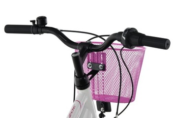 MTB 20 '' Lazaro Zoe 6 Gears Shimano White Basket