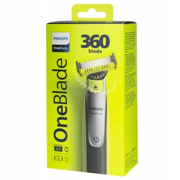 NIEZAWODNA GOLARKA MĘSKA PHILIPS ONEBLADE DO BRODY CIAŁA TWARZY TRYMER ETUI