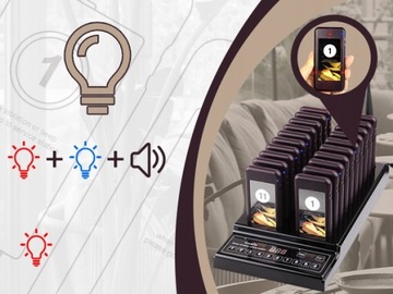 Retekess T112 30 пейджеров пейджеры для ресторанов