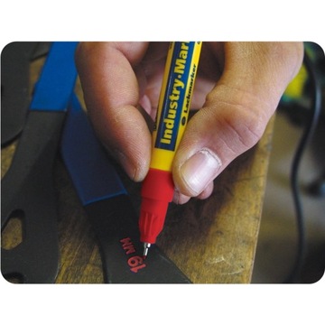 Маркер промышленный BLEISPITZ 0,8мм красный