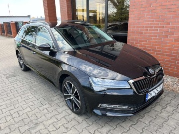 Skoda Superb III Kombi Facelifting 2.0 TDI SCR 150KM 2021 Skoda Superb 2.0 diesel 150 KM automat zarej w PL zadbany ksiazka ser, zdjęcie 1