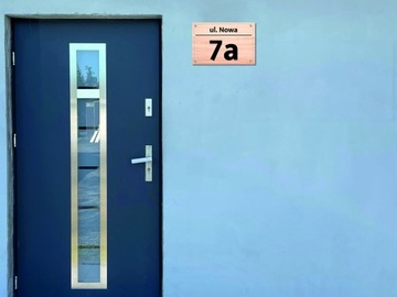 Табличка АДРЕС доска номер дома 30х20 расстояние