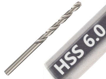 WIERTŁO WIERTŁA DO METALU NWKa HSS 6,0 mm (10szt.)