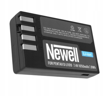 AKUMULATOR BATERIA NEWELL DO PENTAX D-Li109 1050mA