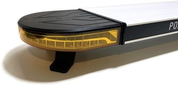 СВЕТОДИОДНАЯ ПРЕДУПРЕЖДАЮЩАЯ ПЛАНКА 124см, С ПОДСВЕТКОЙ НАДПИСИ