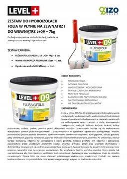 Folia w płynie 7kg Wałek Malarski Hydroizolacja