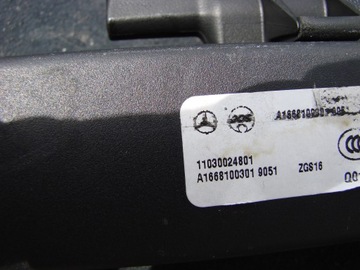 MERCEDES GLE ML W166 ROLETA KUFRU VELMI DOBRÝ ORIG.