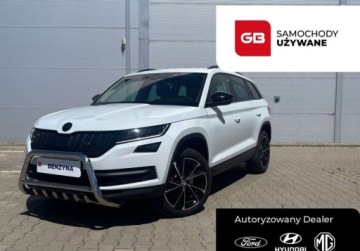 Skoda Kodiaq I SUV 2.0 TSI 180KM 2017 Skoda Kodiaq 2.0 TSI 180KM DSG 4x4 Style Salon PL ASO I-wszy wlasciciel