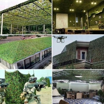 ВОЕННЫЙ САД ДЖУНГЛИ МАСКИРУЮЩАЯ СЕТКА 2x10м