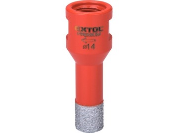 OTWORNICA DIAMENTOWA KORONKA WIERTŁO 14mm M14 DO GRESU PŁYTEK GLAZURY
