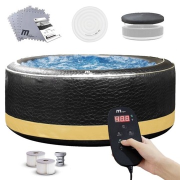 SPA OGRODOWE mSPA PREMIUM EXOTIC 4 osoby * HYDROMASAŻ OZON BĄBELKI + PILOT